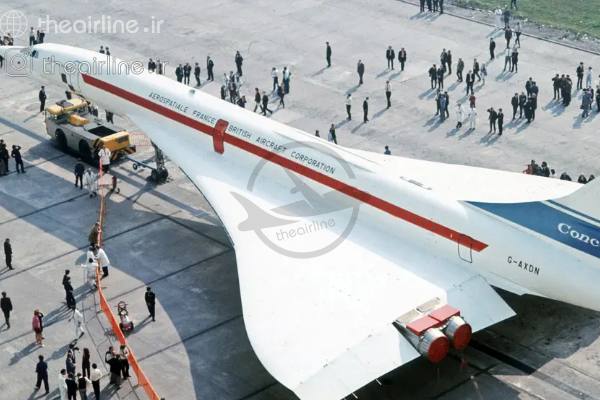 موزه ملی هوافضای اسمیتسونین Concord supersonic aircraft