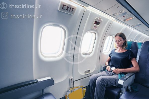 خرید حرفه ای بلیط هواپیما exit row