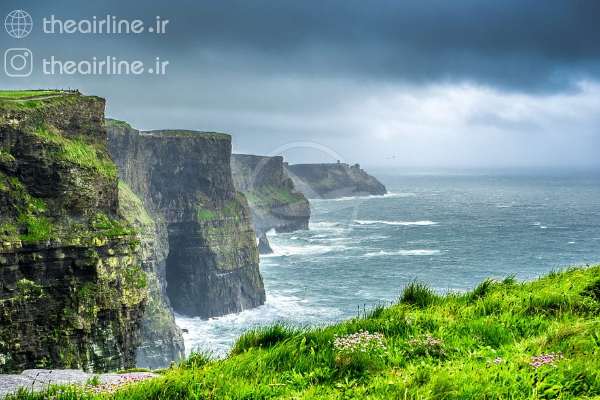 پنج مکان طبیعی زیبای جهان -صخره های موهر ایرلند چشم اندازی خیره کننده