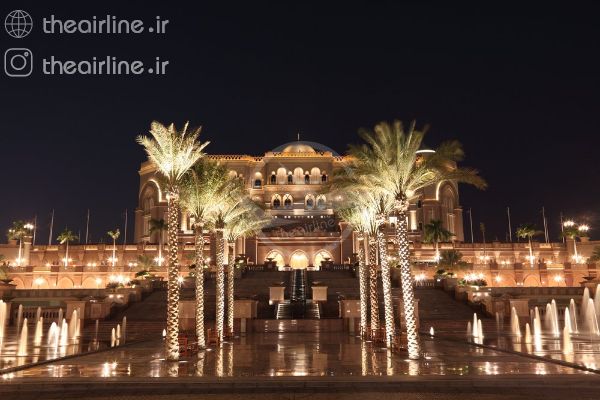 کاخ امارات (Emirates Palace) در ابوظبی