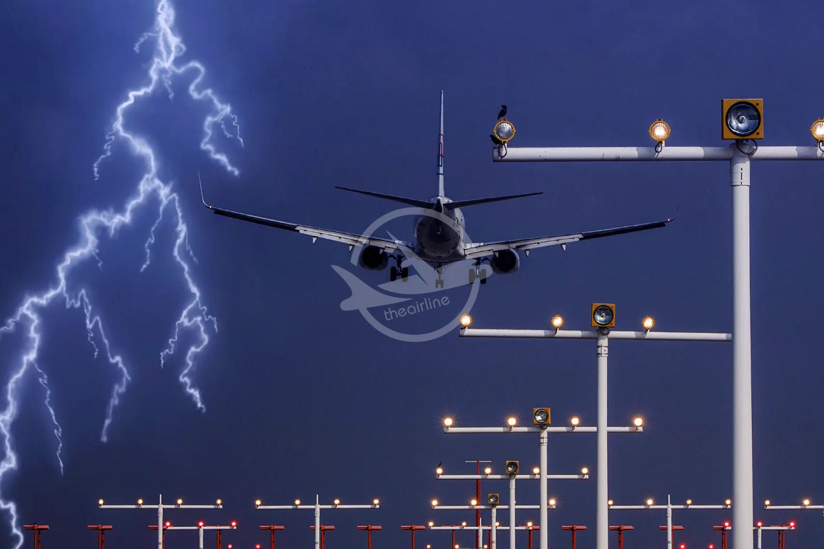 هواپیماها اغلب چند بار مورد اصابت رعد و برق قرار می گیرند؟